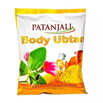 Убтан: травяной скраб для тела (100 г), Body Ubtan, Patanjali 100g