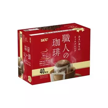 UCC Artisan Coffee Drip Coffee Sweet Scented Rich Blend 40 Cups [Roasted]