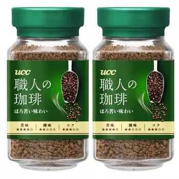 UCC Artisan Coffee Instant Coffee Bittersweet Flavor 90g 2 Sets