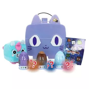 UCC Distributing PET Simulator X Marble Purple Rainbow Cat Collector Bundle Case 8 Series Exclusive (Тревожный) – (Таинственные предметы, 1) [С DLC]