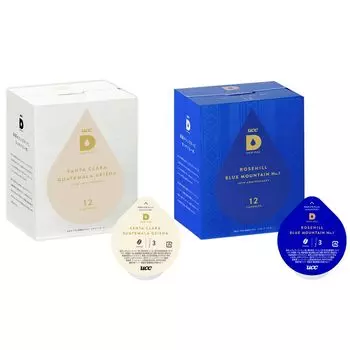 UCC Drip Pod 10th Anniversary Capsule Set Hill Blue Mountain Clara Guatemala Geisha 2 вида x 12 (Роза №1/Чашки Санты)