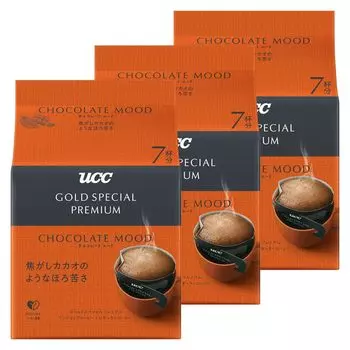 UCC GOLD SPECIAL PREMIUM Drip Coffee Chocolate Mood 21 cups cups x (7 3) [Iced Coffee] [Roasting]