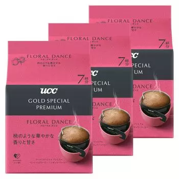 UCC GOLD SPECIAL PREMIUM Drip Coffee Floral Dance 21 cups cups x (7 3) [Iced Coffee] [Roasting]
