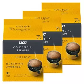 UCC GOLD SPECIAL PREMIUM Drip Coffee Nut Beat 21 чашка x 3 (7 штук) [Холодный кофе] [Обжарка]