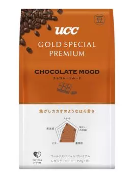 UCC GOLD SPECIAL PREMIUM Жареные бобы Шоколадное настроение 150 г Обычный кофе (Фасоль)