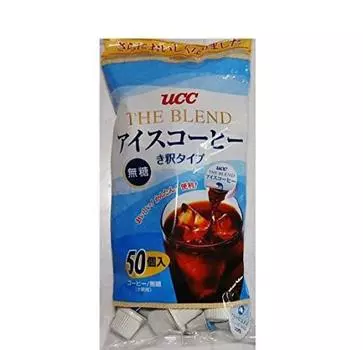 UCC Холодный кофе без сахара, разбавленный, 50 шт., 900 г (18 г x 50 шт.) Тип порции