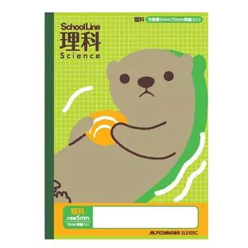 Учебная тетрадь Apica School Kids с предметом 5 мм 10 мм, набор из 2 названий, наука, сетки, линии,