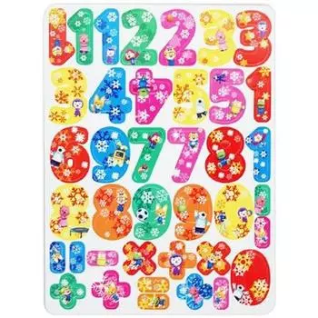 Учебное пособие по камню B&C Pororo, цифры, 1 шт., популярные корейские игрушки