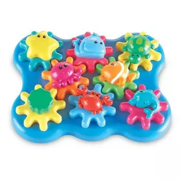 Учебные ресурсы Gear Toy Make It Sea Creatures LER9220 Оригинальный продукт Давайте