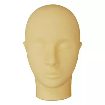 Учебный манекен лица FM-01 бежевый
