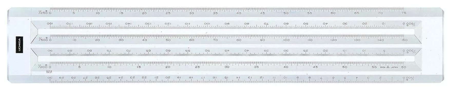 Uchida Hexascale для использования на земле и дома 30 см 1-882-0230
