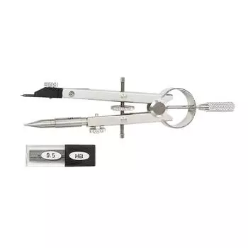 Uchida KD Micro Sharp Spring Compass small 0.5mm серебряный