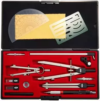 Uchida KD type drafting device QB set item Design drafting supplies QB13 set 1-730-7413