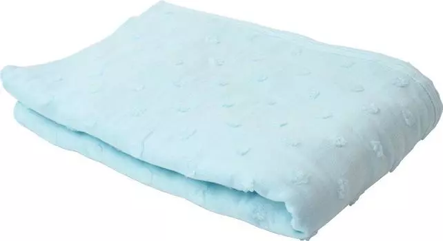 UCHINO Пушистая марлевая точка для ванны 70 x 140 8833B566 B Полотенце, см, Синий, синий