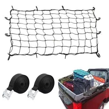 Uciy Cargo Luggage Touring Roof with 12 Strong Hooks and x 2 Prevents Cargo from Falling and Secures and Stores Luggage Net, 120x90cm, Net, Net, Net,
