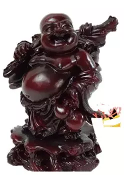 Удачи Удачи Священник Райфуку Статуя Хотея Удачи Украшения Хотея Семь Богов Счастья Украшения Высший Хотей Сёмон (красный) ) Buddha