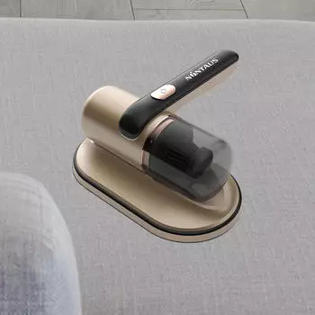 Удаление клещей с помощью мощного всасывающего очистителя матрасов для диванных одеял фиолетовый