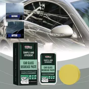 Удаление масла Удаление пятен Гидроизоляция Автомобильные окна Водонепроницаемое чистящее средство Обезжиривающая паста для автомобильных стекол Очистка лобового стекла автомобиля