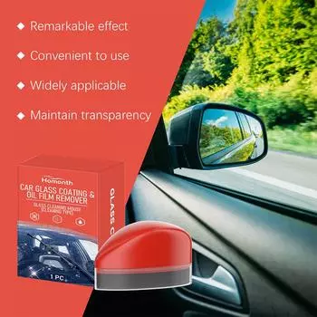 Удаление масляной пленки со стекол автомобиля, очиститель стекла, средство для удаления пленки с автомобильного стекла, средство для гидрофобизации лобового стекла Clear Vision