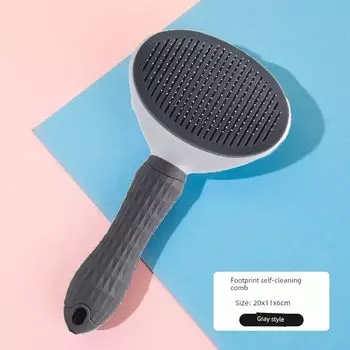 Удаление плавающих волос Удобный гаджет Шиба-ину Корги Товары для питомцев Собака Gentleman Grey [Efficient Hair Removal]]