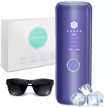 Удаление волос холодным кольцом Удаление волос холодным сенсором Удаление волос светом IPL Безболезненное удаление волос Оптический оптический Beauty 5-уровневое VIO-облучение Непрерывный светодиод