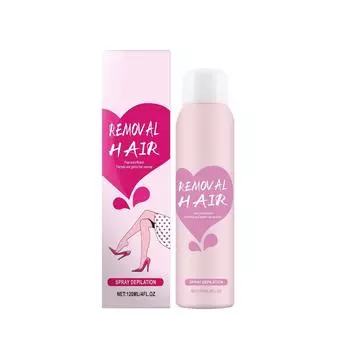 Удаление волос Мягкий пчелиный воск для удаления волос Спрей для удаления волос Пена-спрей для удаления волос на теле для женщин и мужчин Мягкий и благоприятный для кожи 120 мл One Size