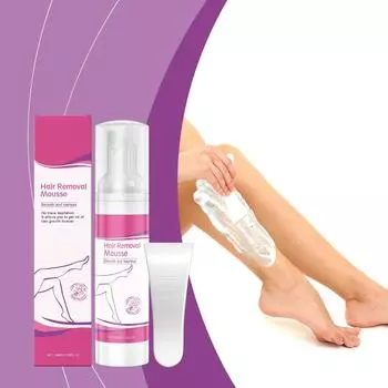 Удаление волос Мягкое и не раздражающее удаление волос Тормозит рост волос Удаление волос подмышками Гладкая кожа One Size белый