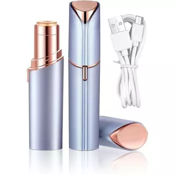 Удаление волос на лице для женщин, безболезненное средство для удаления волос, водостойкая бритва для удаления волос со светодиодной подсветкой