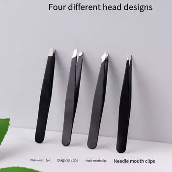 Удаление волос на лице Инструмент для макияжа Beautfy Пинцеты для бровей Зажимы-пинцеты из розового золота Пинцеты для наращивания ресниц из нержавеющей стали