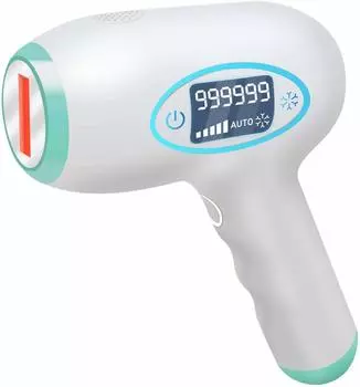 Удаление волос оптическая красота холодные ощущения волосы 1 миллион 5 уровней домой волосы на всем теле белые устройство, устройство, удаление, облучения, регулировка, использование, белый