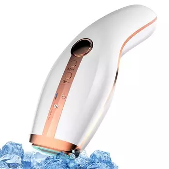 Удаление волос Zecul Новейшее сапфировое охлаждение Удаление волос Главная Оптическое Неограниченное количество Применимо ко всем 9 уровням Устройство для удаления волос для VIO