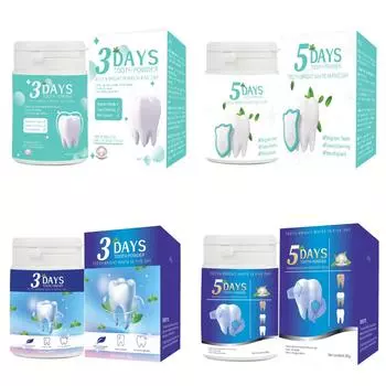 Удаление зубного камня, осветление зубов, удаление запахов, освежение дыхания и чистка зубов порошком One Size