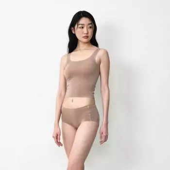 Удалить Modal Mellow No Bra Top/Drops/Panties 3 типа, выберите 1 Panties Skin L