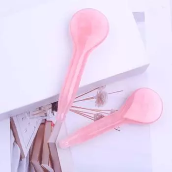 Удалить натуральный массажер для тела Массажная палочка для глаз Скребок Гуаша Массажные инструменты Палочка Гуаша розовый