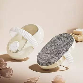 Удалить омертвевшую кожу Мягкий скраб для удаления пятен Массажер для кожи Многофункциональная массажная щетка для ванны Главная белый