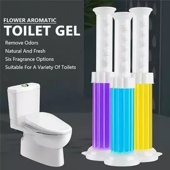 Удалить запахи и не оставить следов Туалетный гель Дезодорант для туалета Очиститель Аромат для туалета с 12 цветами фиолетовый