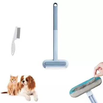 Удалитель шерсти, Удалитель шерсти домашних животных-собак-кошек-с дивана, Многофункциональная щетка для удаления шерсти, Инструмент для удаления шерсти домашних животных 4 в 1, Многоразовая, Моющаяся щетка для удаления шерсти домашних животных One Size