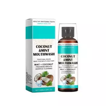 Удаляет пятна, освежает дыхание, очищает зубы, мгновенно ухаживает за полостью рта, 100 мл One Size