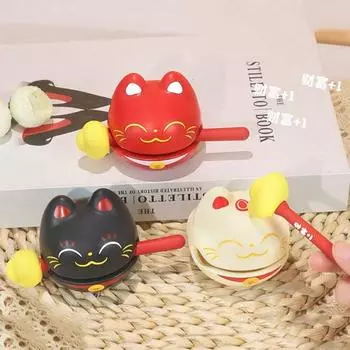 Ударные деревянные резные украшения Деревянная рыба Ударный инструмент Детский сад