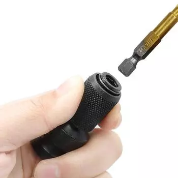 Ударный адаптер от 1/2 дюйма до 1/4 дюйма, шестигранный адаптер, комплект удлинителей гнезд, аксессуары для электрических гаечных ключей A