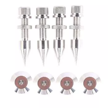 Ударный динамик - поглощающий гвоздь для ног Аудио гвоздь для штатива Увеличенные гвозди