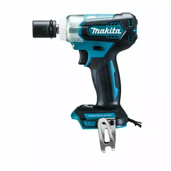 Ударный гайковерт Makita TW181DZ (18V) Крутящий момент 180 Нм. Оснащен режимом предотвращения падения гаек. Зарядное устройство для аккумулятора продается отдельно.