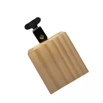 Ударный инструмент ковбелл, переносной деревянный для барабанной установки, шумовые колокольчики с