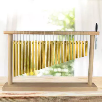 Ударный инструмент ветряные колокольчики музыкальный набор 25 тонов креативный однорядный ручной