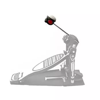 Ударный молоток, барабанная палочка, молоток для бас-барабана, силиконовая головка с войлочным хлопком для барабанной установки белый