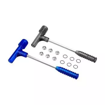 Ударный молоток для извлечения пуль с тремя наборами ручных инструментов для извлечения, практичный, профессиональный, сверхпрочный, многофункциональный синий