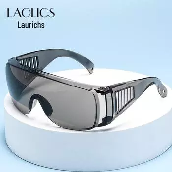 Ударопрочные прозрачные защитные очки: Пенная защита, защита от брызг, песка и пыли для работников strengthen