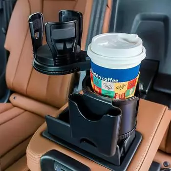 Ударопрочный автомобильный держатель для телефона и крепление для чашки - универсальный аксессуар для консоли 3 в 1