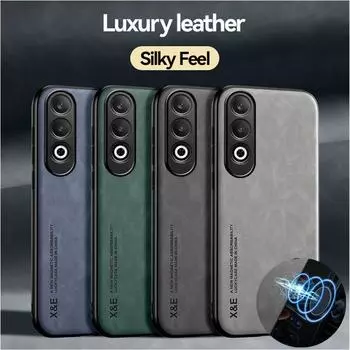 Ударопрочный чехол для OPPO A80 5G A3 Pro K12x A60 4G защитный чехол встроенный магнитный присоска автомобильный держатель Coque Funda Capa For OPPO A80 5G синий