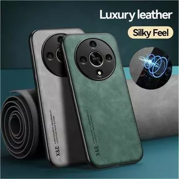 Ударопрочный магнитный чехол для Honor X9b защитный чехол автомобильный держатель Coque Funda Capa Honor Magic 6 Lite